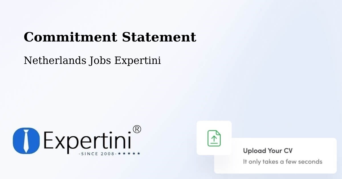 Corporate Commitment – Spijkenisse - Netherlands Jobs Expertini